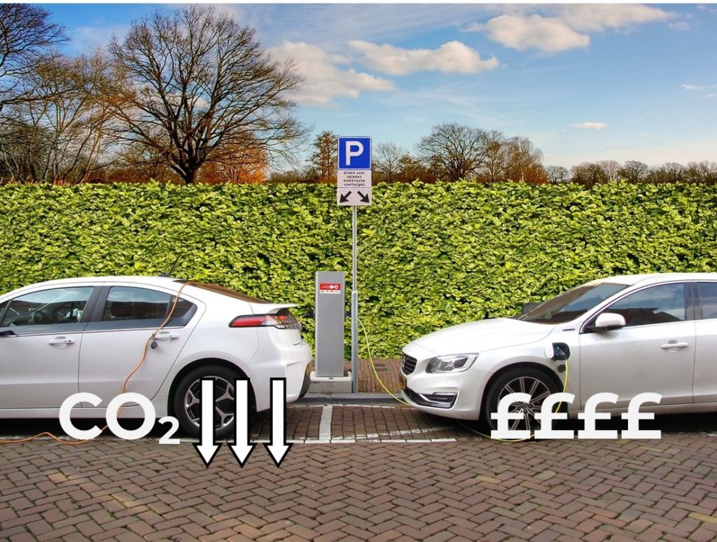 We will change all our vehicles to electric power.